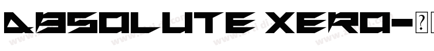 Absolute Xero字体转换